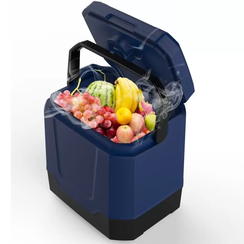 Lodówka samochodowa turystyczna 35L Granatowa