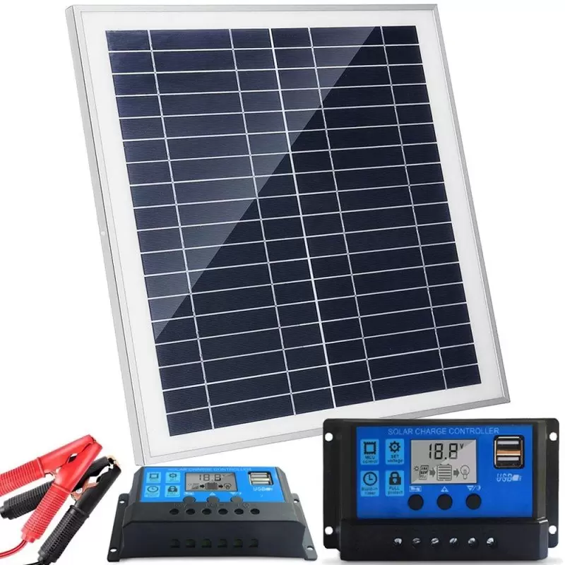 Panel słoneczny bateria słoneczna 50W + Regulator