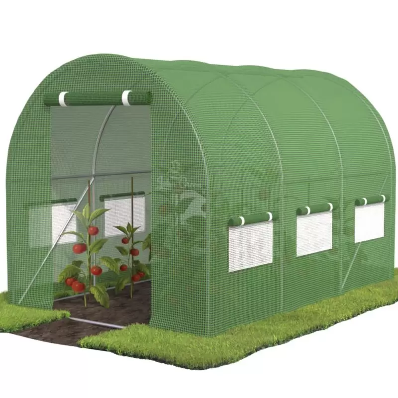 Tunel foliowy ogrodowy szklarnia folia UV 2x3,5x2m
