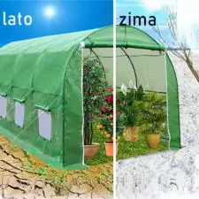 Tunel foliowy ogrodowy szklarnia folia UV 2x3,5x2m