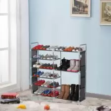 Szafa tekstylna, materiałowa na buty otwarta XXL