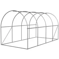 Tunel foliowy ogrodowy szklarnia folia UV 2x4,5x2m