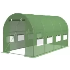 Tunel foliowy ogrodowy szklarnia rozkładany 3x6x2m