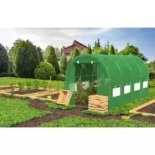 Tunel foliowy ogrodowy szklarnia rozkładany 3x6x2m