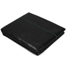 Agrowłóknina czarna 90g/m 1,6x50m + 50 Szpilek