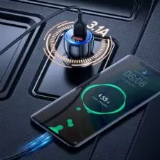 Ładowarka samochodowa do telefonu 2x USB QC 3.0