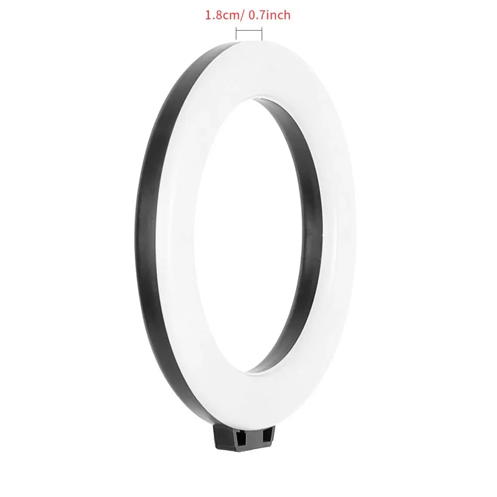 Lampa pierścieniowa do selfie WHITE + Statyw Mini
