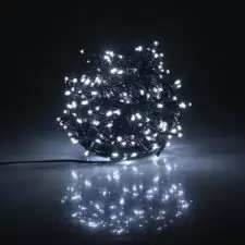 Lampki choinkowe świąteczne 300 LED Biały Zimny