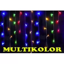 Sople lampki 200LED kurtyny świetlne Wielokolorowe