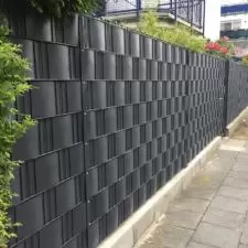 Taśma ogrodzeniowa 19cm x 35m 20 klipsów Antracyt
