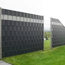 Taśma ogrodzeniowa 19cm x 35m 20 klipsów Antracyt