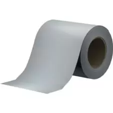 Taśma ogrodzeniowa 19cm x 35m + 20 klipsów Szary