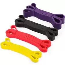 Zestaw 4 gum oporowych do ćwiczeń gumy Powerband