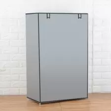 Szafa tekstylna składana na buty, zamykana 5 półek