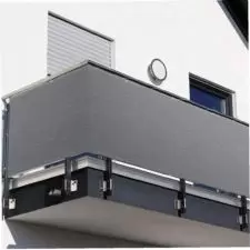 Osłona balkonowa 5x1m na taras, balkon 97%