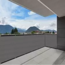 Osłona balkonowa 5x1m na taras, balkon 97%