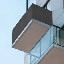 Osłona balkonowa 5x1m na taras, balkon 97%