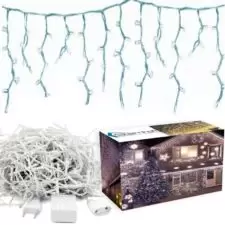 Sople lampki 100LED kurtyny świetlne Niebieski