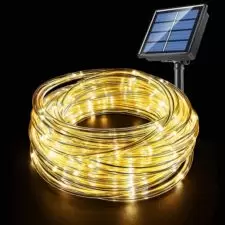 Wąż świetlny zewnętrzny solarny 30m + Czujnik