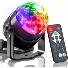 Projektor rzutnik dyskotykowy kula RGB + Pilot