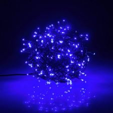 Lampki choinkowe świąteczne 200 LED Niebieski
