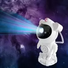 Projektor lampka nocna Astronauta + Głośnik