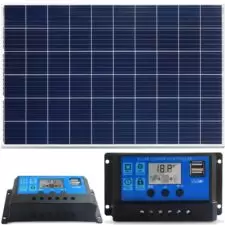 Panel słoneczny bateria słoneczna 100W + Regulator