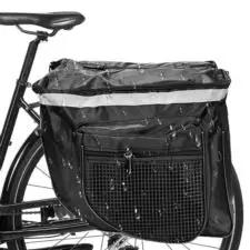 Torba rowerowa na bagażnik dwukomorowa sakwa