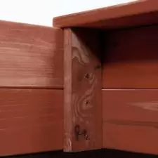 Piaskownica drewniana impregnowana 120cm + Podłoże