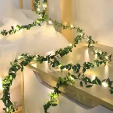 Girlanda śwąteczna choinkowa z lampkami LED 2m