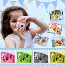Aparat fotograficzny dla dzieci + Karta 64GB