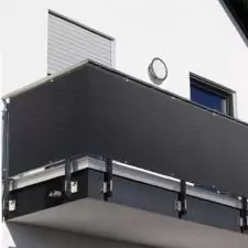 Osłona balkonowa 0,9x5m na taras, balkon 97%