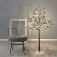 Drzewko świąteczne z LED Sosna Ośnieżona