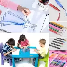 Zestaw do malowania dla dzieci 208 elementów