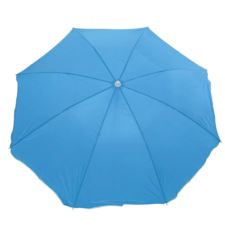 Parasol plażowy łamany 180cm Niebieski + Świder