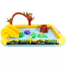 Wodny plac zabaw dla dzieci basen ze zjeżdżalnią