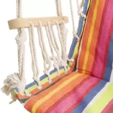 Hamak wiszący, krzesło podłokietnikami Kolorowy