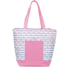 Torba plażowa termiczna 15L Flamingi + Wkłady