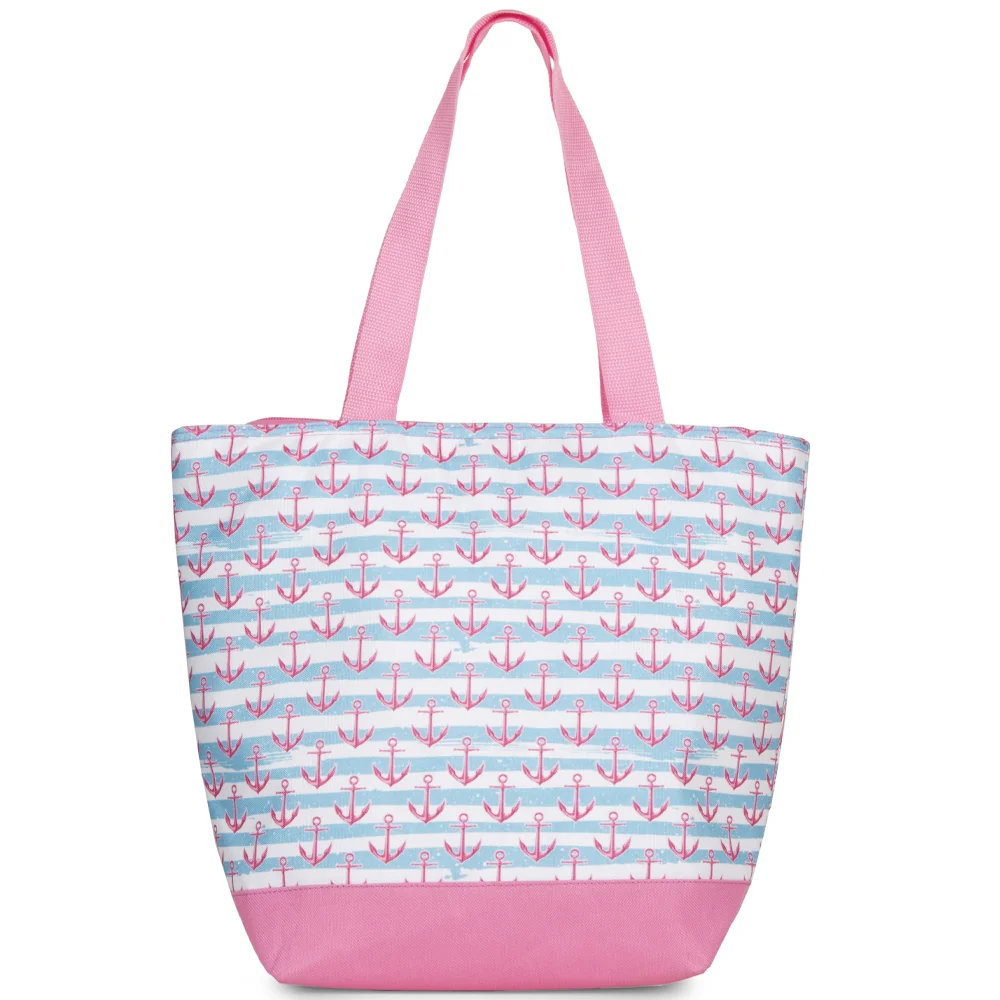 Torba plażowa termiczna 15L Flamingi + Wkłady