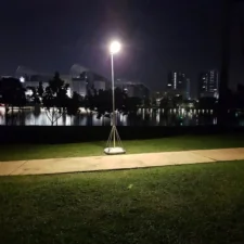 Lampa solarna naścienna LED 360W XXXL