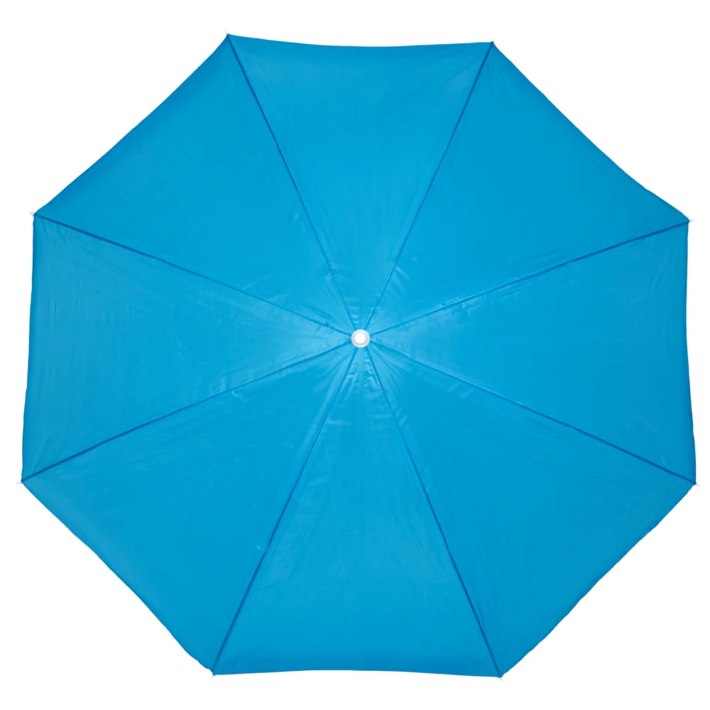 Parasol plażowy łamany wbijany 200cm Niebieski