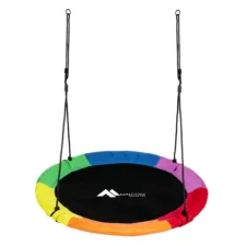 Huśtawka bocianie gniazdo 100cm Kolorowa