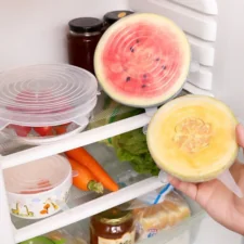 Zestaw pokrywek silikonowych na pojemniki