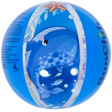 Piłka plażowa dmuchana Płetwonurek 40cm.