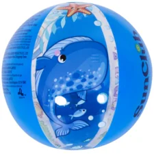 Piłka plażowa dmuchana Płetwonurek 40cm.