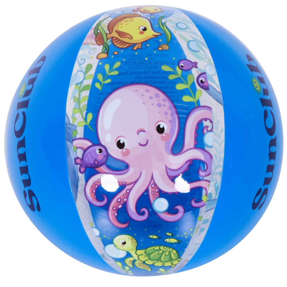 Piłka plażowa dmuchana Płetwonurek 40cm.