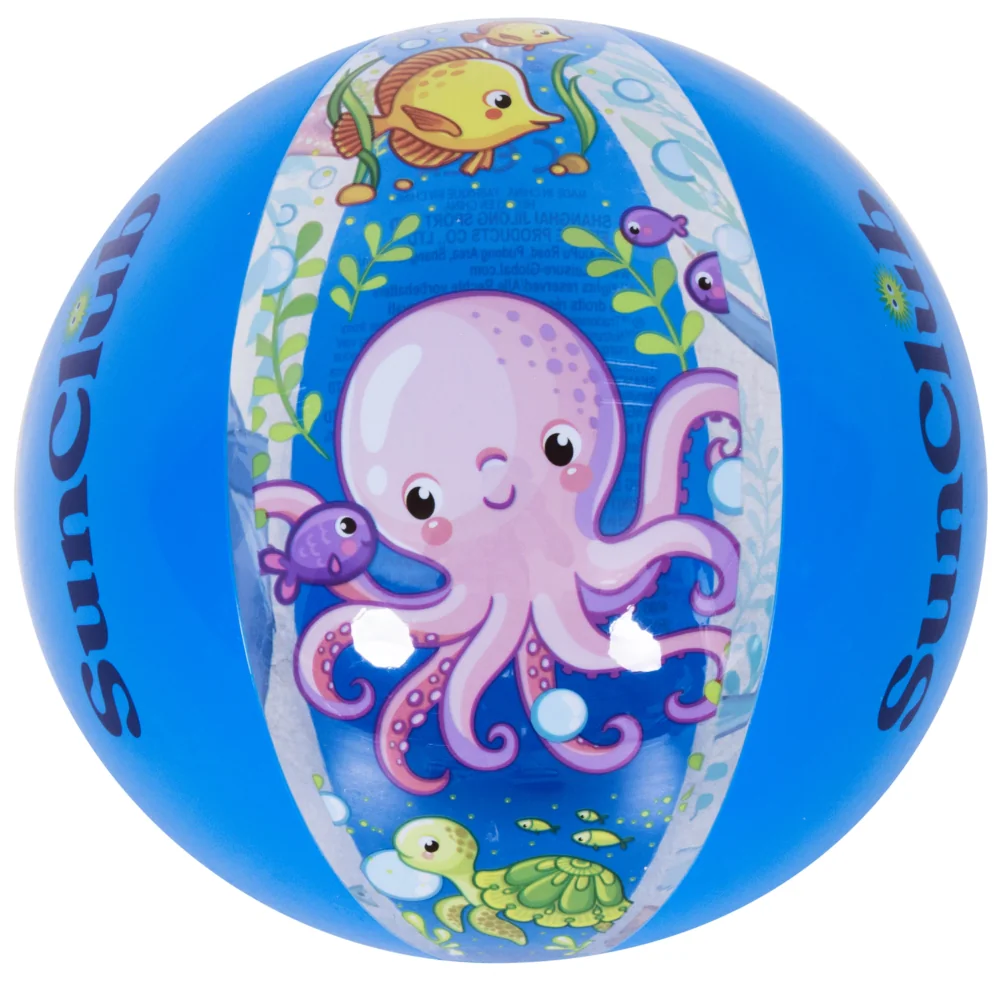 Piłka plażowa dmuchana Płetwonurek 40cm.