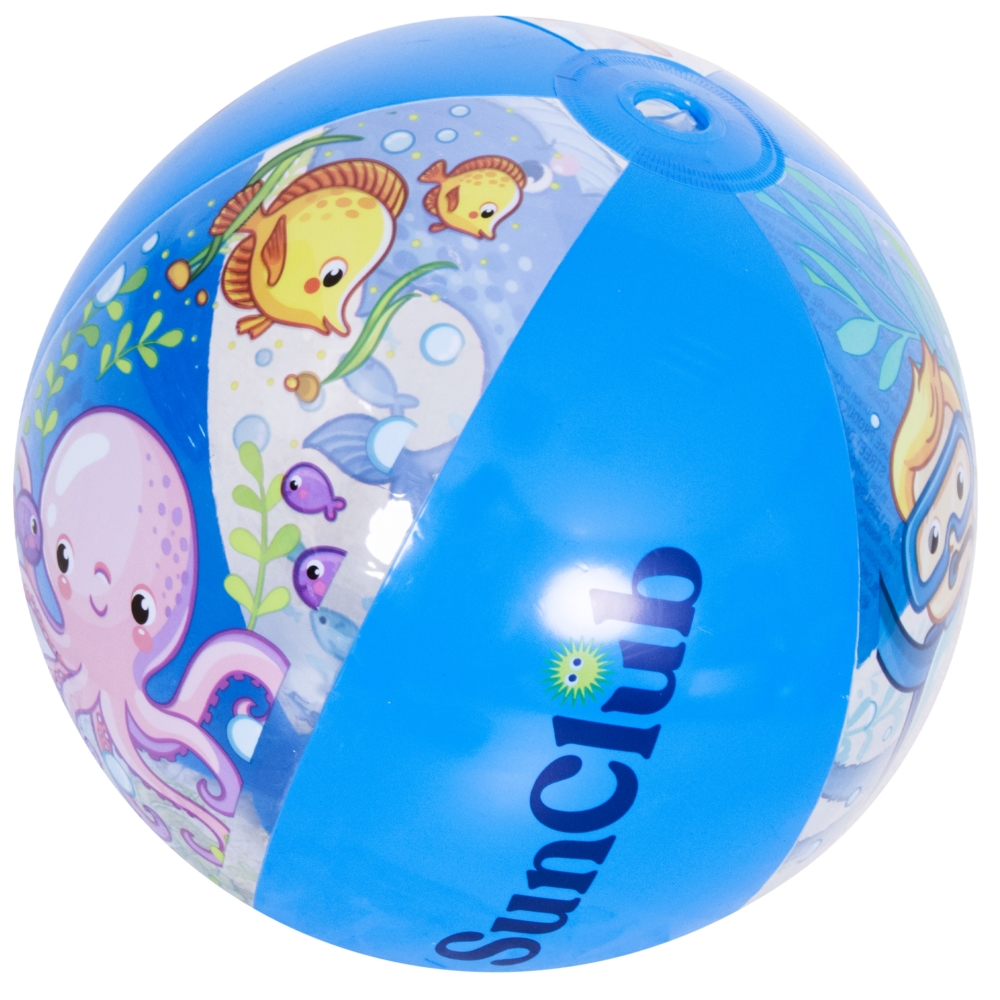 Piłka plażowa dmuchana Płetwonurek 40cm.