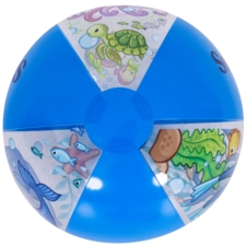 Piłka plażowa dmuchana Płetwonurek 40cm.