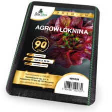 Agrowłóknina na chwasty czarna 90g/m 1,6x10m